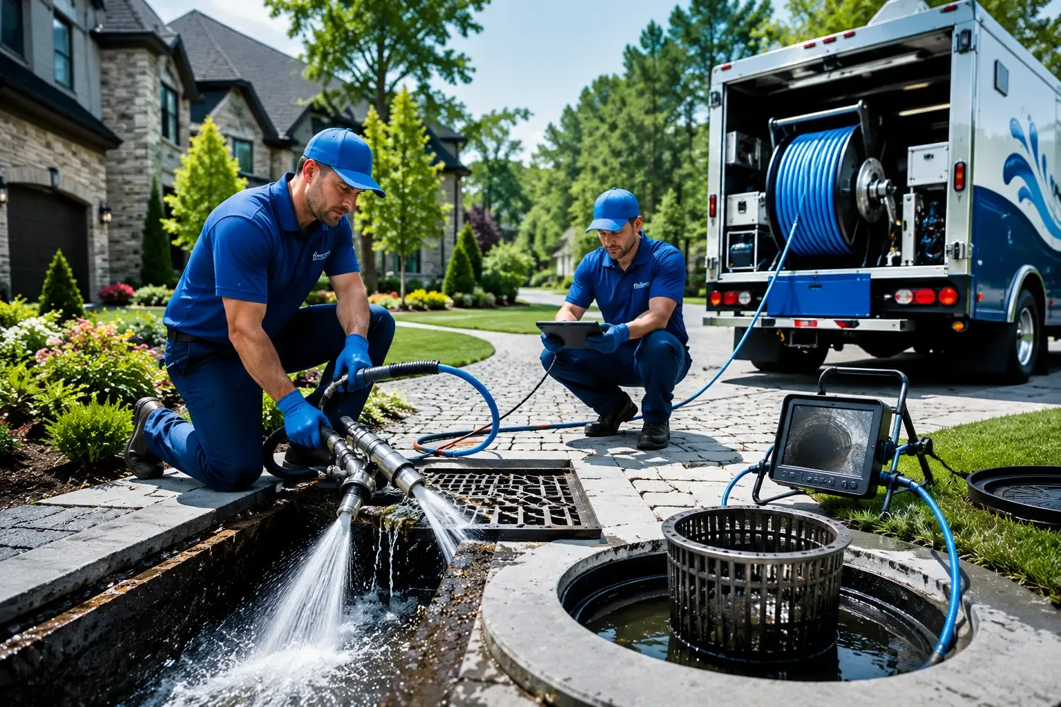 Local outdoor drain cleaning professionals in Westville, OK